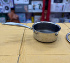 18 Cm Honey Comb German Technology Laser Coated Saucepan with Lid