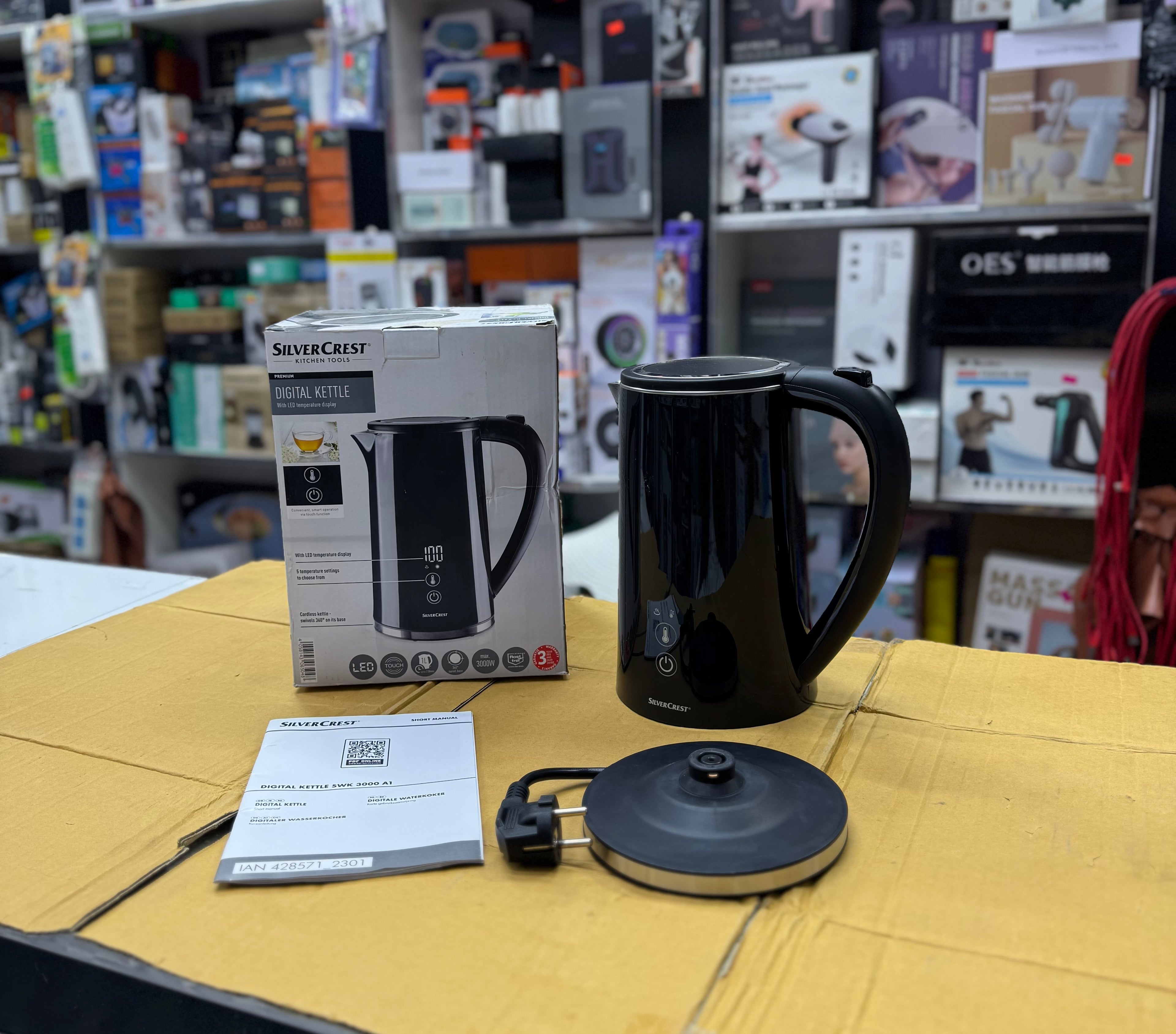 Silver Crest Premium Digital Kettle