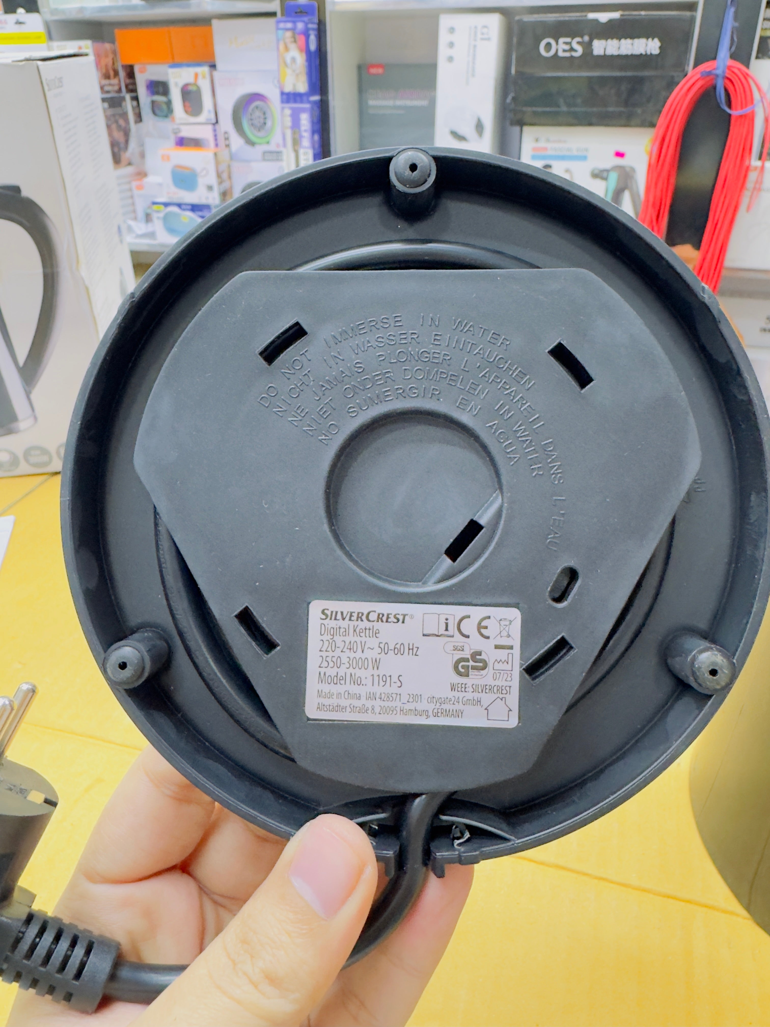 Silver Crest Premium Digital Kettle