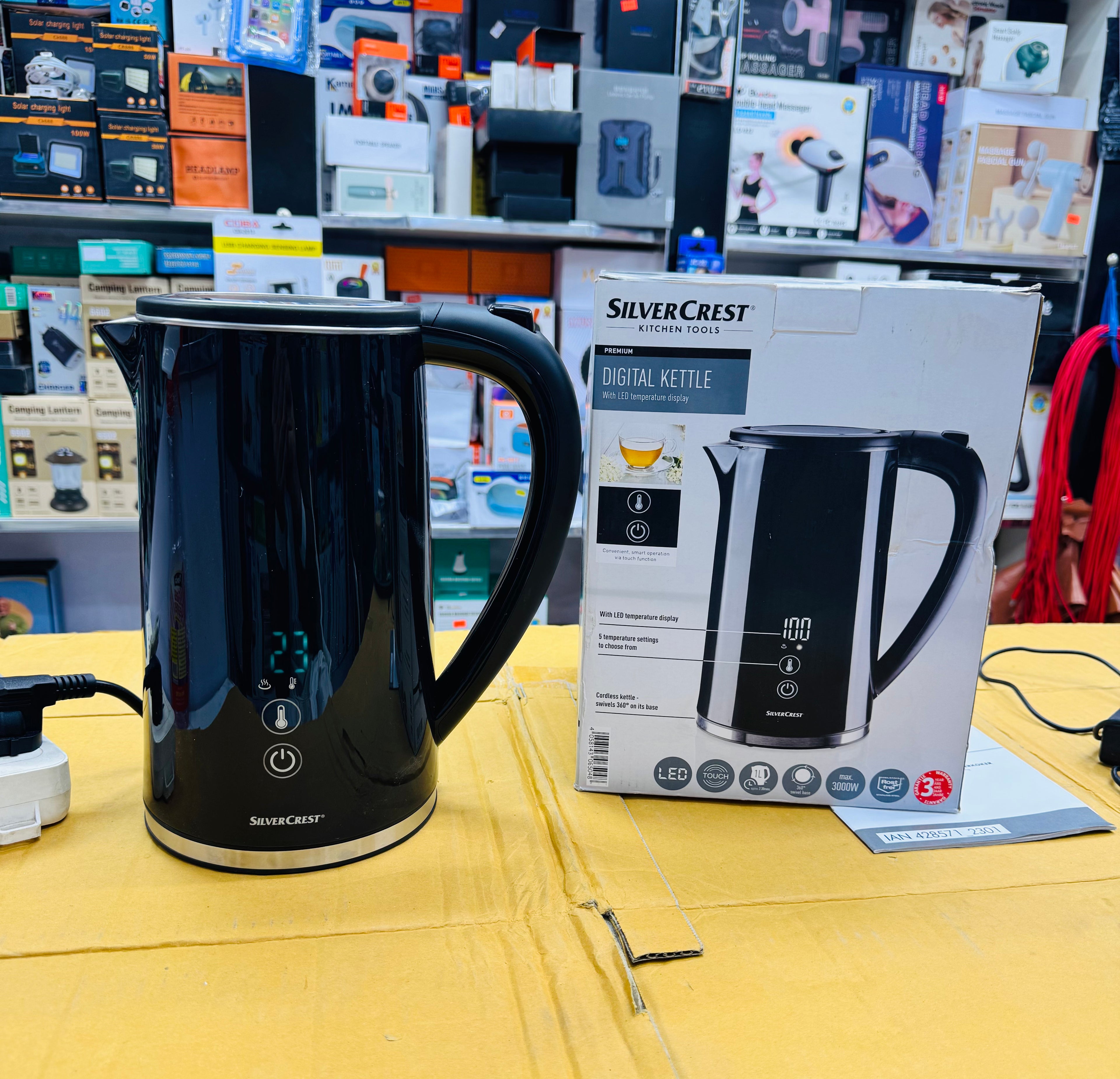 Silver Crest Premium Digital Kettle