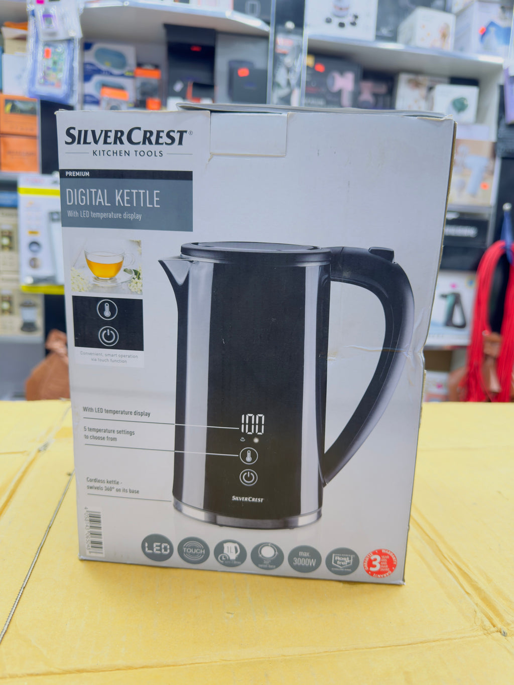 Silver Crest Premium Digital Kettle