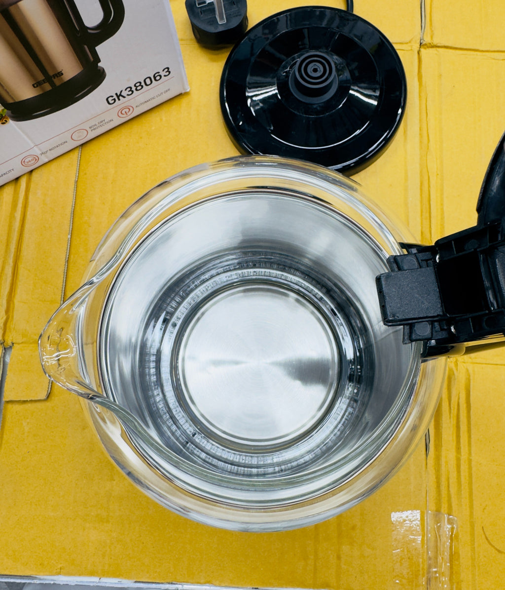 Geepas Double Layer Glass Kettle GK38063