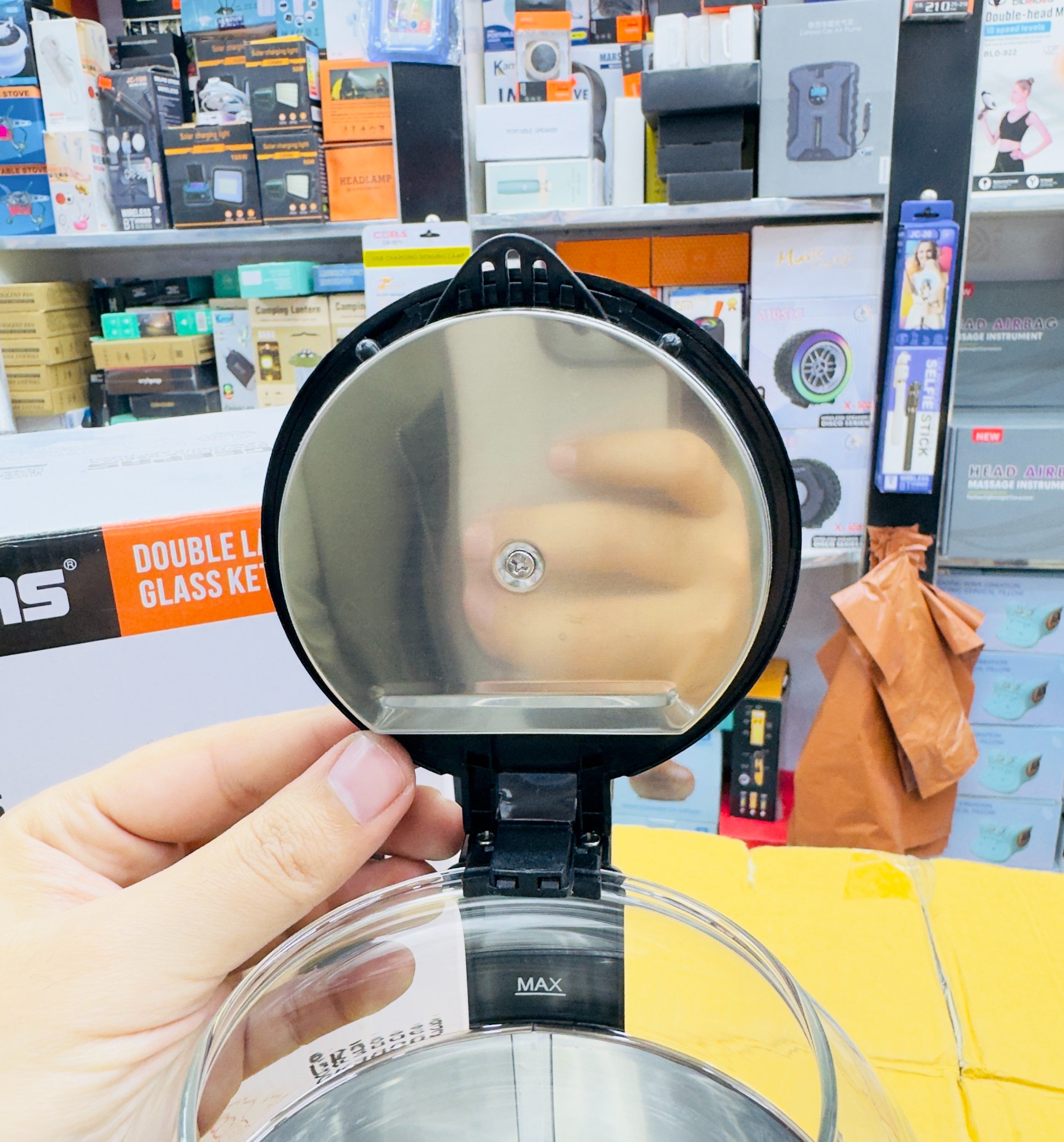 Geepas Double Layer Glass Kettle GK38063