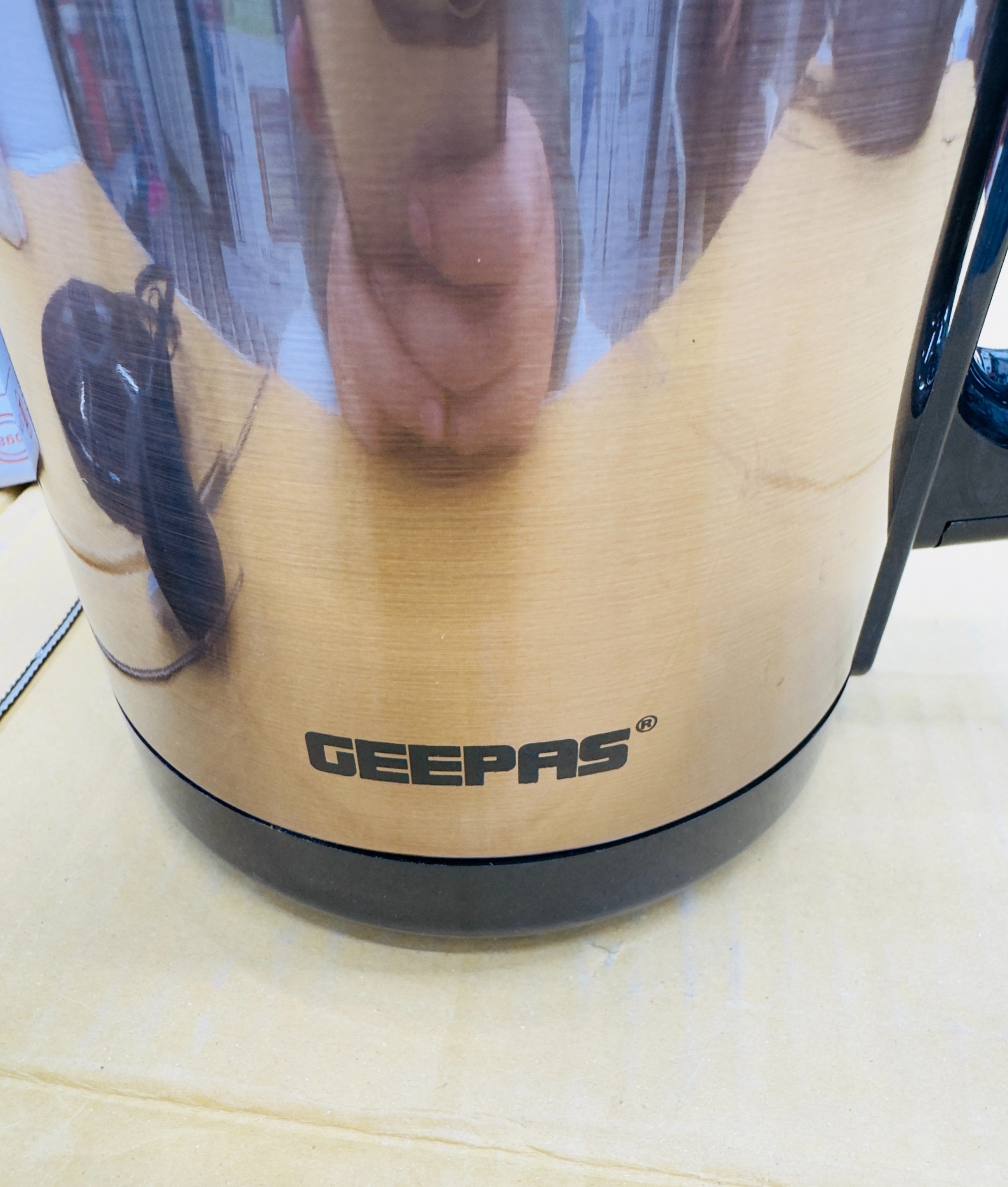 Geepas Double Layer Glass Kettle GK38063
