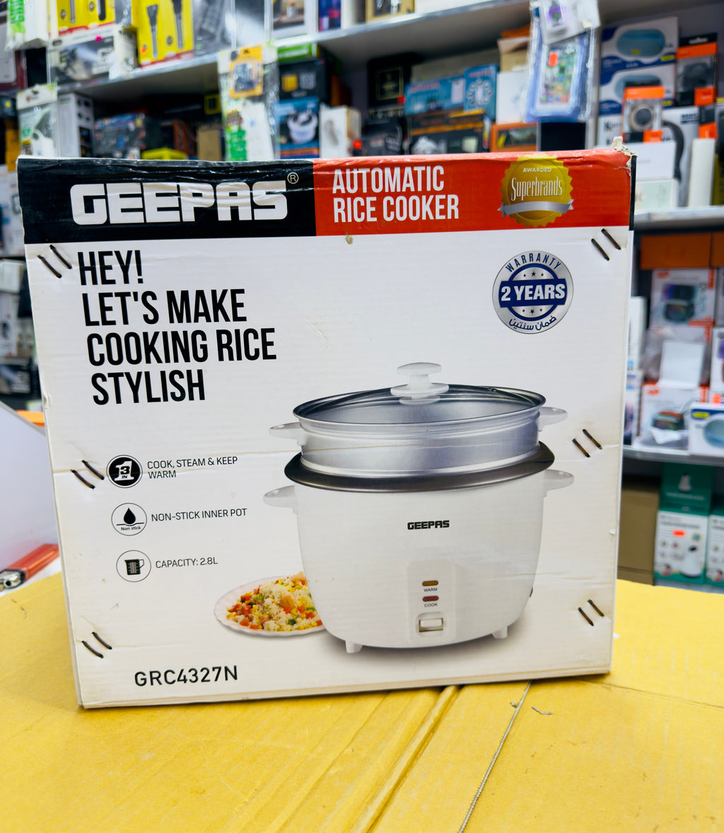Geepas 2.8L Automatic Rice Cooker