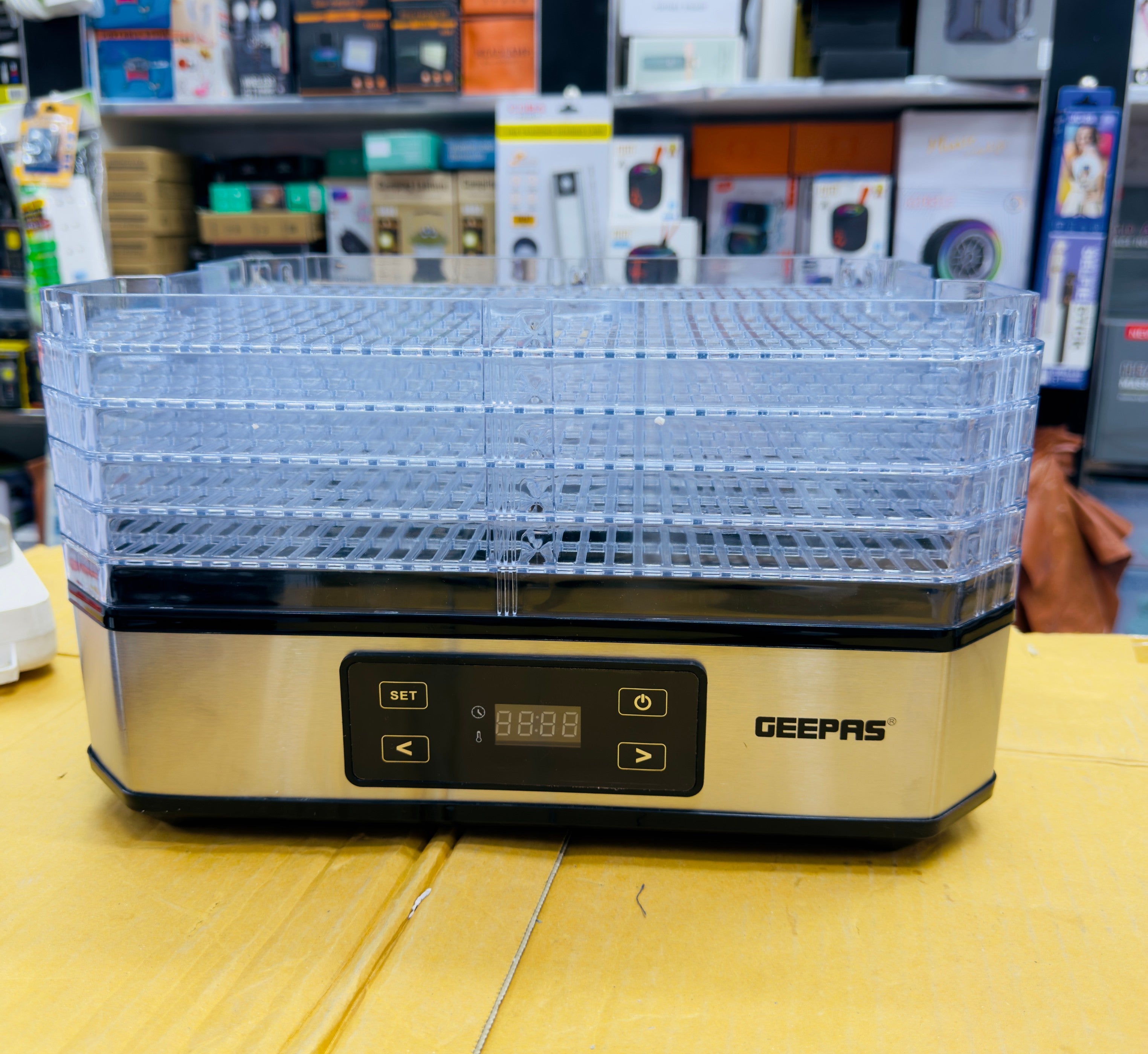 Geepas Digital Food Dehydrator GFD63013N