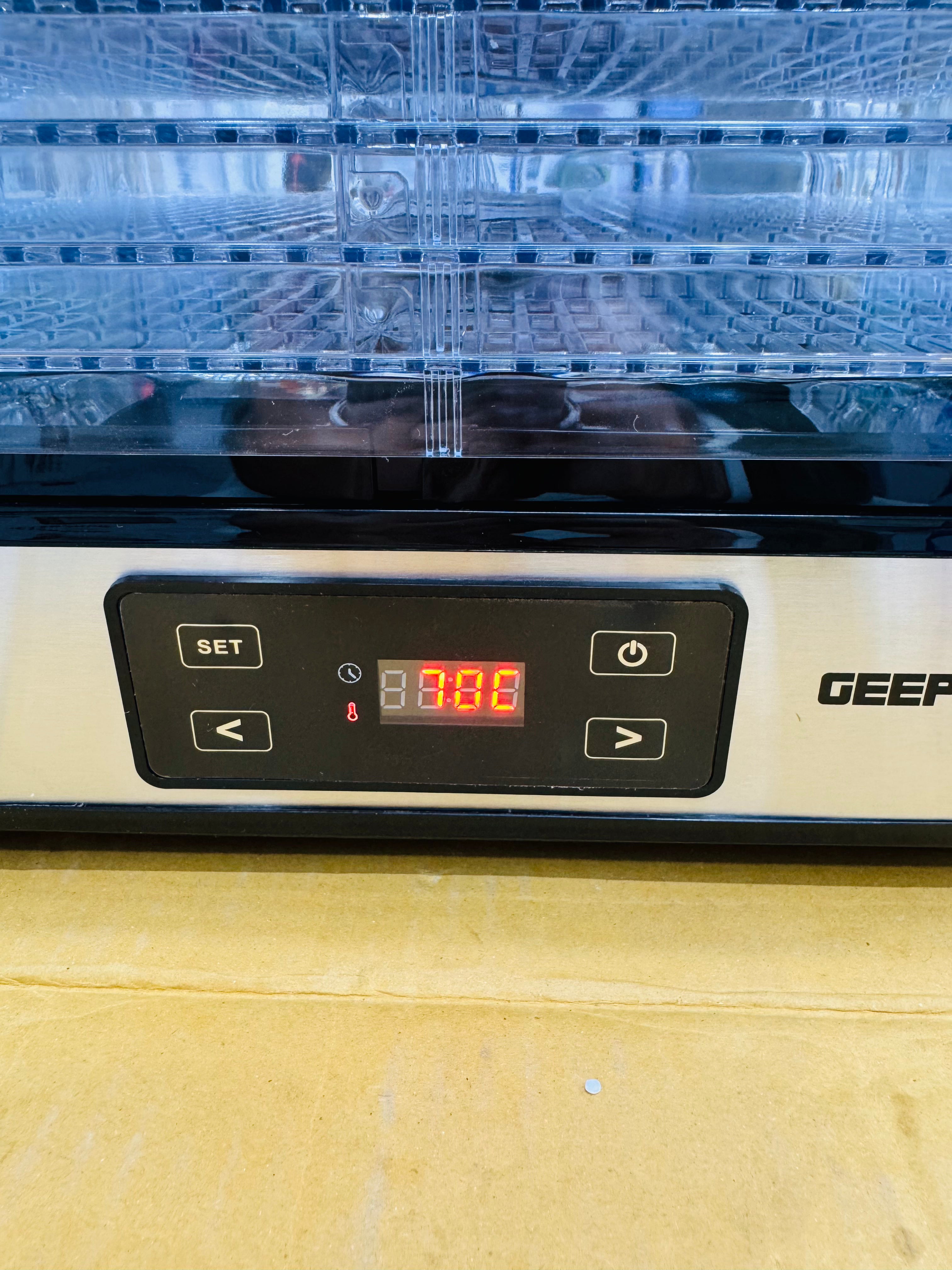 Geepas Digital Food Dehydrator GFD63013N