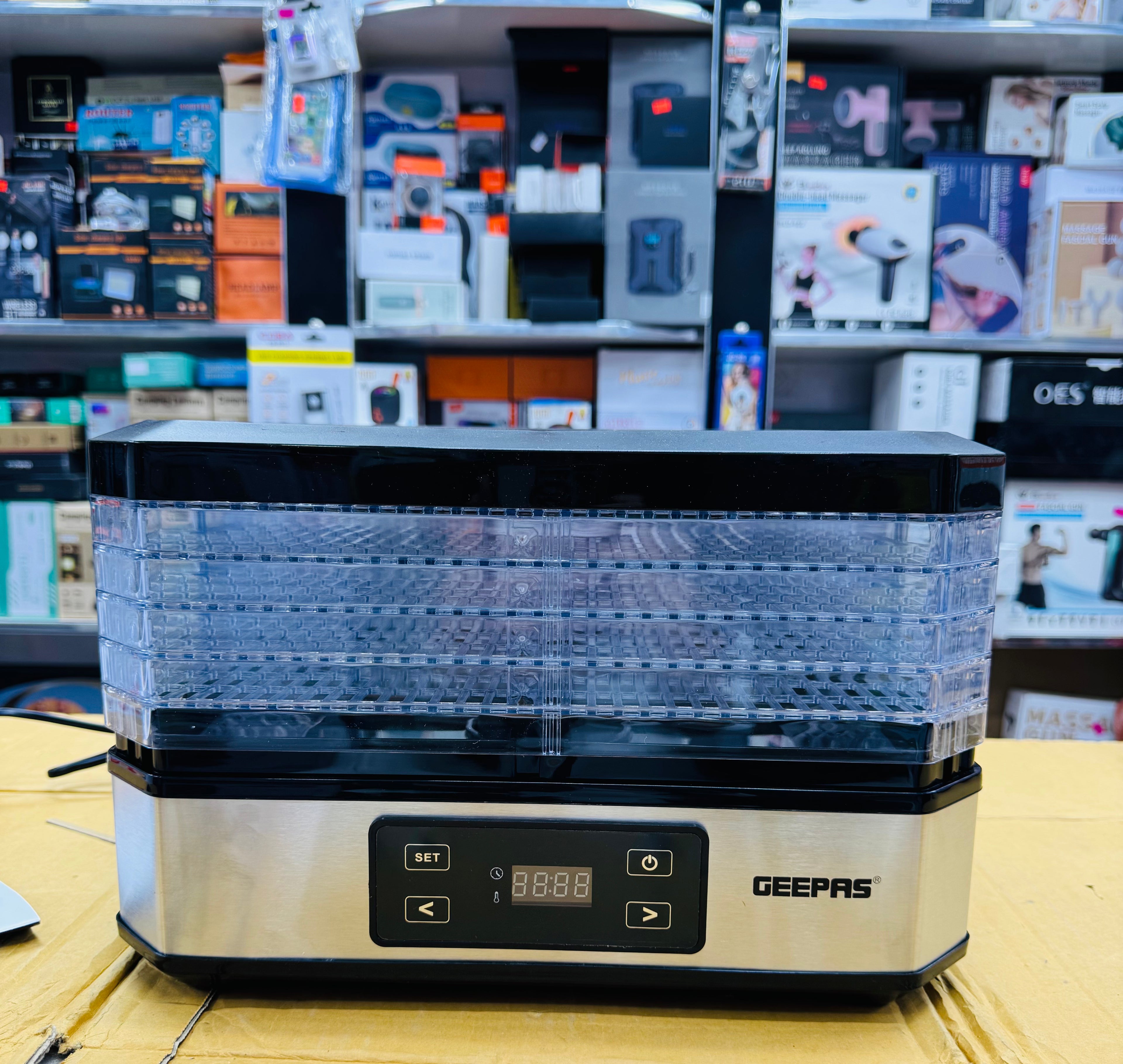 Geepas Digital Food Dehydrator GFD63013N